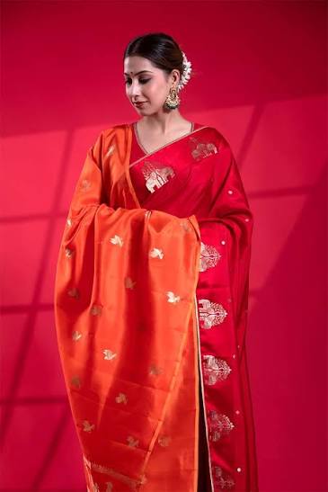 Saffron Dupatta